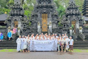 Tirta Yatra is a holy pilgrimage